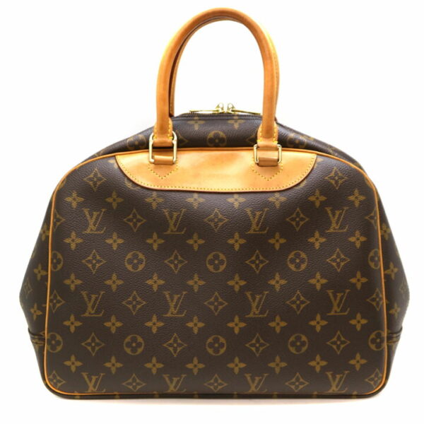 5442 2 Louis Vuitton Bowling Vanity Handbag Monogram Brown