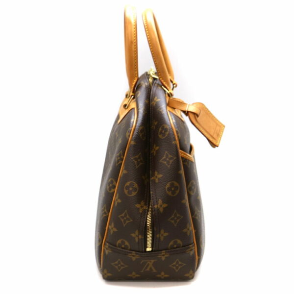 5442 3 Louis Vuitton Bowling Vanity Handbag Monogram Brown