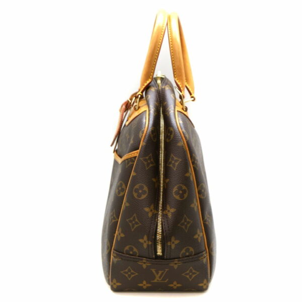 5442 4 Louis Vuitton Bowling Vanity Handbag Monogram Brown