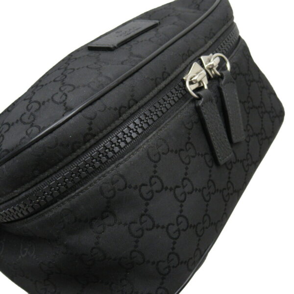 54428f 2 Gucci Waist Pouch Nylon Black