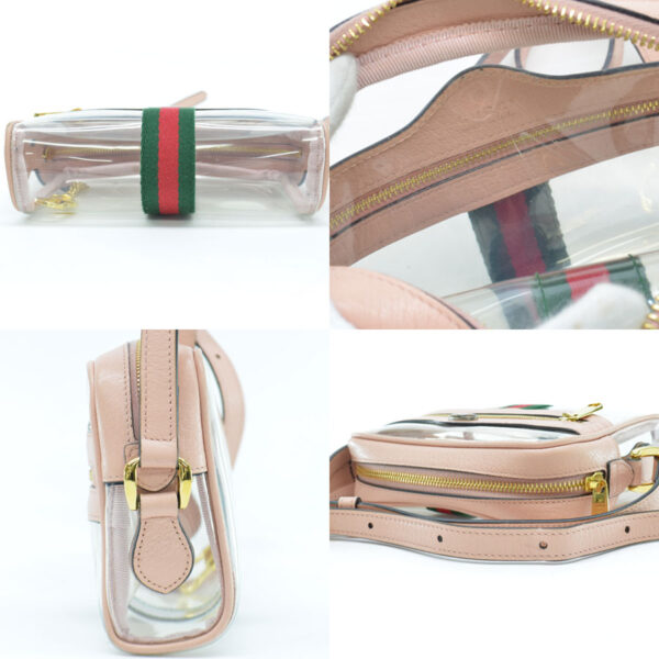 54462a 4 Gucci Mini Shoulder Bag Vinyl Pink