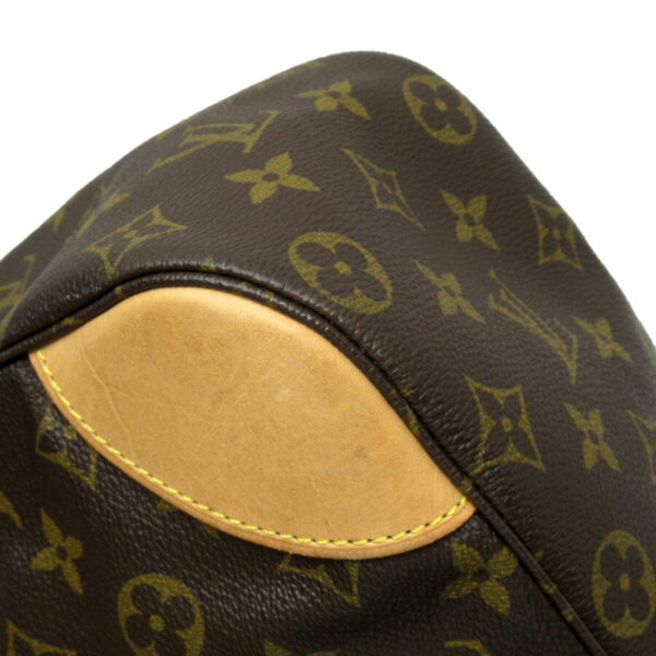 54660a 4 Louis Vuitton Boulogne GM Monogram Canvas Shoulder Bag Brown