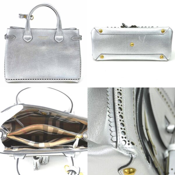 54919a 2 c Burberry Leather Shoulder Handbag