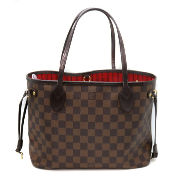 5534 2 Louis Vuitton Neverfull PM Tote Bag Damier Canvas Brown