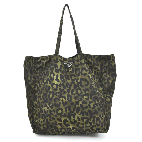 55359g Prada Camouflage Nylon Tote Bag