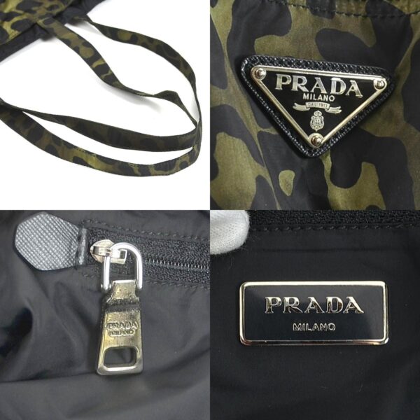 55359g 7 c Prada Camouflage Nylon Tote Bag