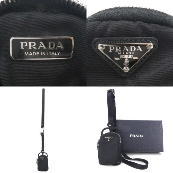 55575k 7 c Prada Smartphone Case Nylon Black