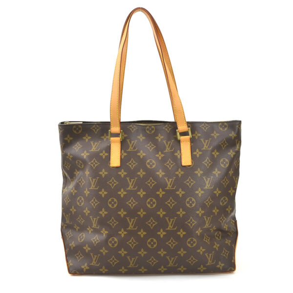 55591a Louis Vuitton Shoulder Bag Monogram Cabas Mezzo Brown Canvas