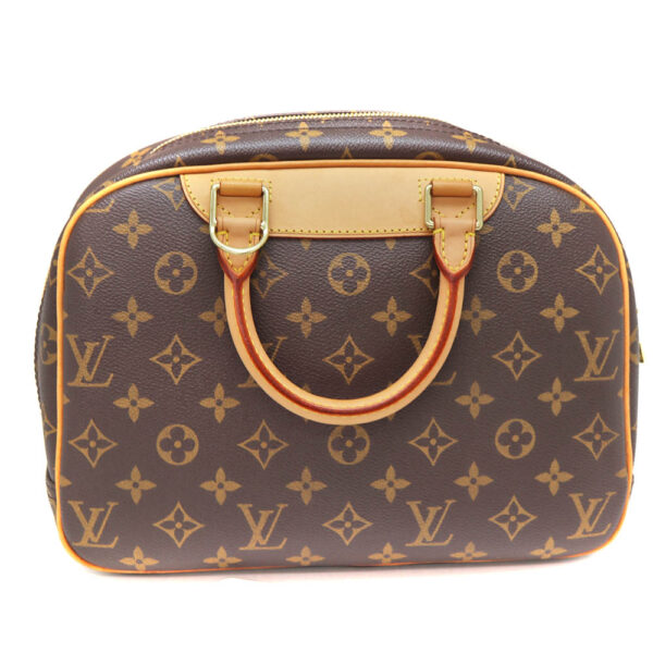 5564 2 Louis Vuitton Trouville Handbag Monogram Canvas Brown