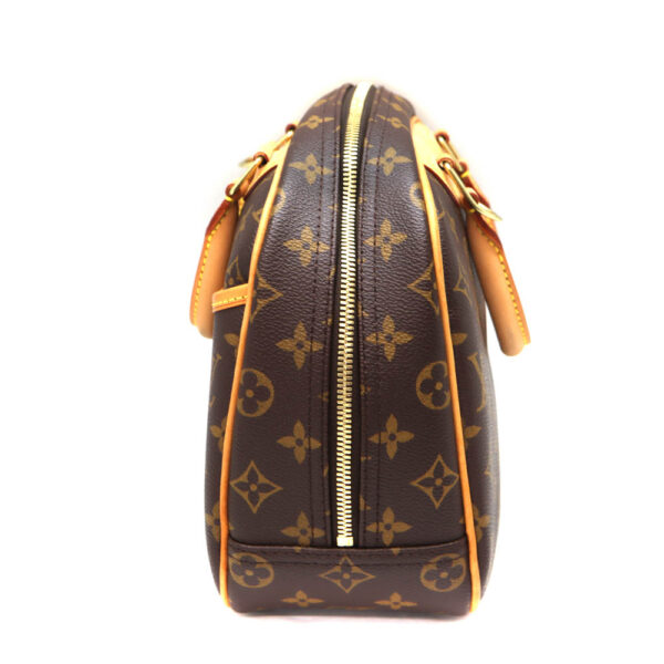 5564 3 Louis Vuitton Trouville Handbag Monogram Canvas Brown