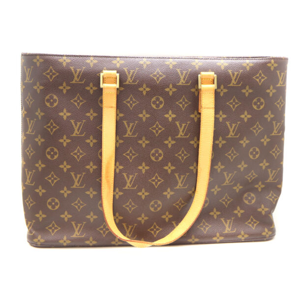 5566 2 Louis Vuitton Luco Tote Bag Monogram Canvas Brown