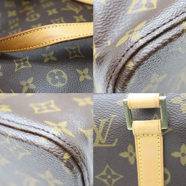 5566 6 Louis Vuitton Luco Tote Bag Monogram Canvas Brown