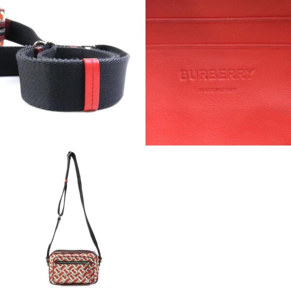 55680k 10 c Burberry Nylon Shoulder Bag Orange