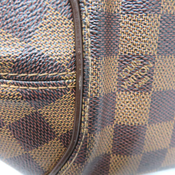 56 Louis Vuitton Sistine PM Damier Handbag