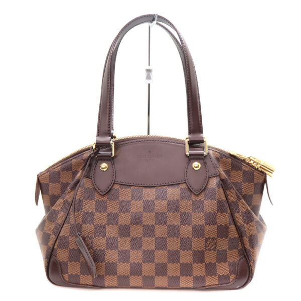 5649 1 Louis Vuitton Verona PM Handbag Damier Canvas Brown