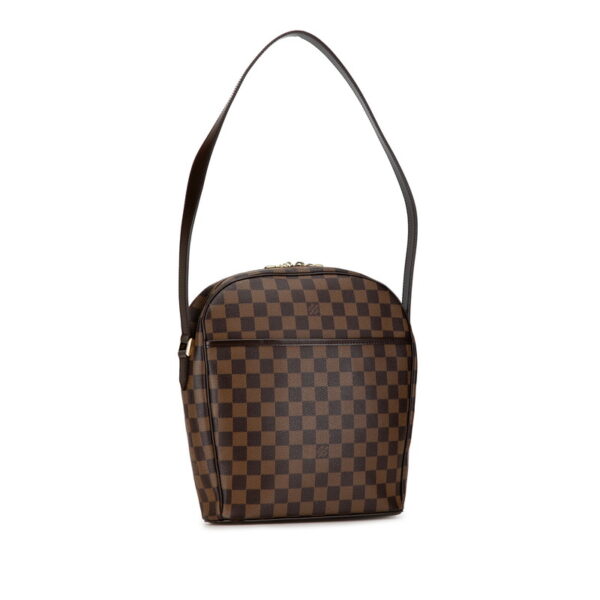 56dostw48m1p0ucc 2 Louis Vuitton Damier Ipanema GM Shoulder Bag Brown