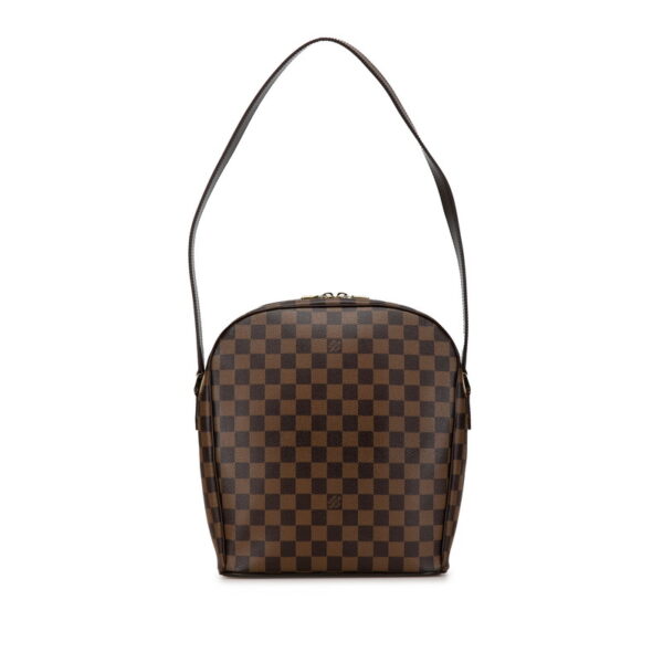 56dostw48m1p0ucc 3 Louis Vuitton Damier Ipanema GM Shoulder Bag Brown