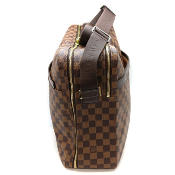 5762 4 Louis Vuitton Dorsoduro Shoulder Bag Damier Canvas Ebene Brown