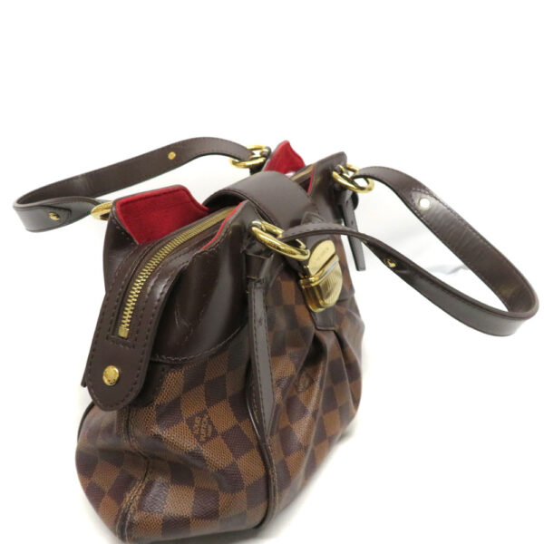 59 Louis Vuitton Sistine PM Damier Handbag