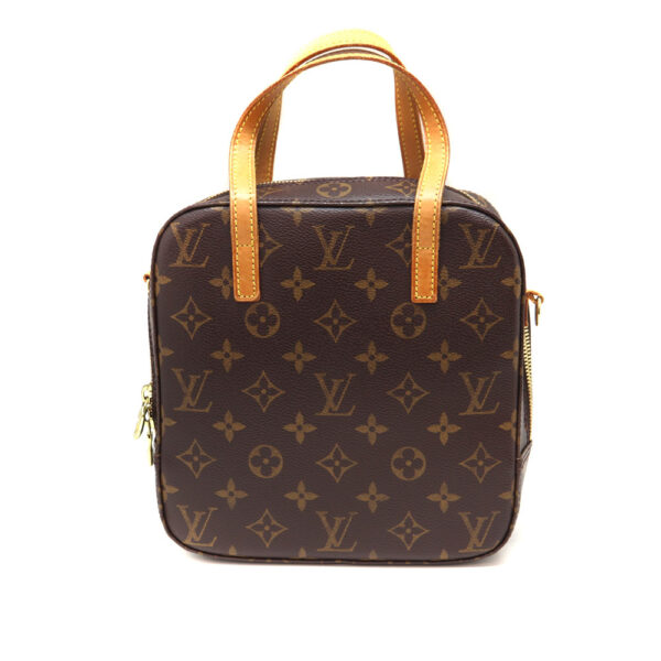 5900 2 Louis Vuitton Spontini 2WAY Bag Monogram Canvas Brown