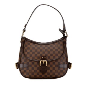 5ivvsvhbpcfzy0iw 1 Louis Vuitton Brittany Damier Canvas Handbag Brown