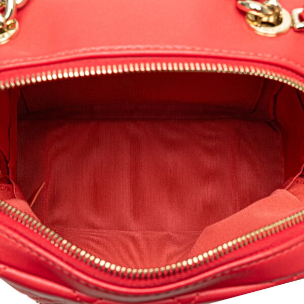 5oyc56rfdcji10d9 5 Chanel Matelasse Coco Mark Studded Chain Handbag Shoulder Bag Lambskin Red