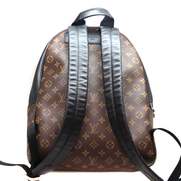 6001 2 Louis Vuitton Josh NV Backpack Monogram Macassar Canvas Brown