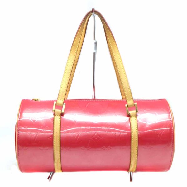 6039 1 Louis Vuitton Bedford Handbag Vernis Leather Pink