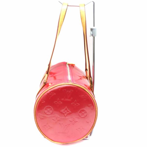 6039 3 Louis Vuitton Bedford Handbag Vernis Leather Pink