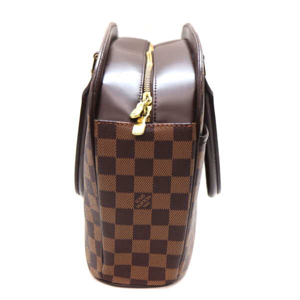 604 4 Louis Vuitton Thalia Horizontal Handbag Damier Canvas Brown