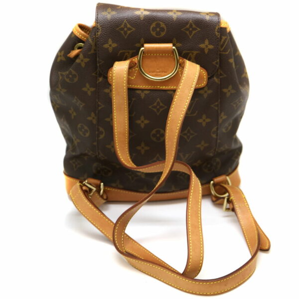 606 2 Louis Vuitton Monsouris MM Rucksack Monogram Canvas Brown