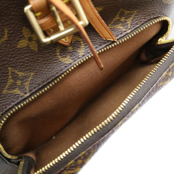 606 9 Louis Vuitton Monsouris MM Rucksack Monogram Canvas Brown