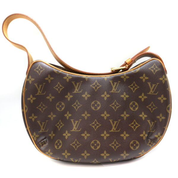 6105 2 Louis Vuitton Croissant MM Shoulder Bag Monogram