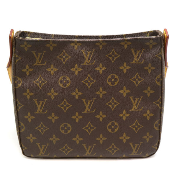 6120 1 Louis Vuitton Looping MM Shoulder Bag Monogram Brown