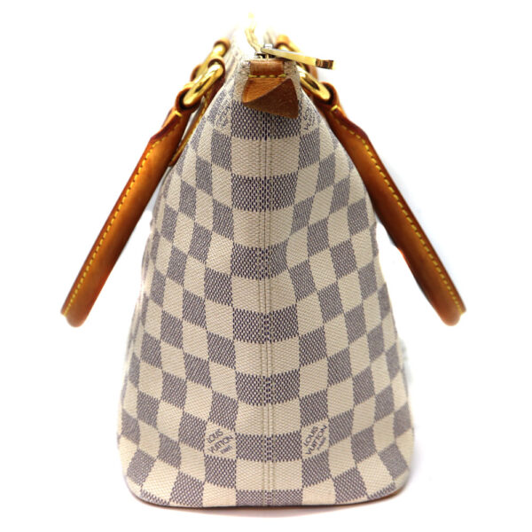 615 Louis Vuitton Saleya PM Damier Canvas Handbag White