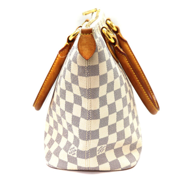 616 Louis Vuitton Saleya PM Damier Canvas Handbag White