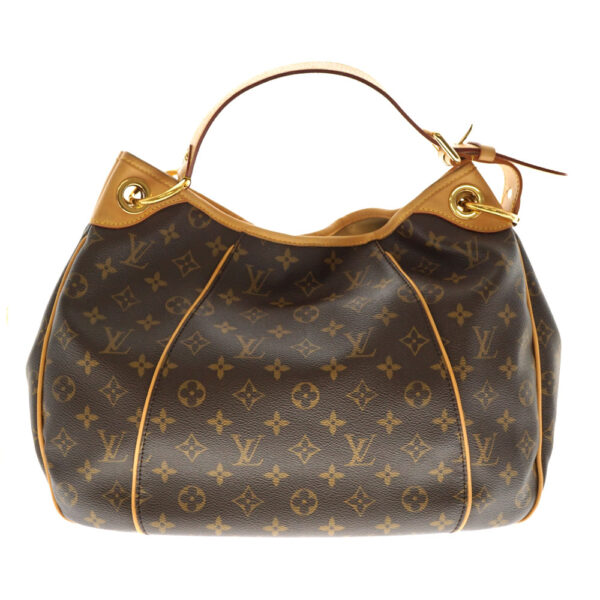 62 Louis Vuitton Galliera PM Shoulder Bag Monogram Canvas Brown