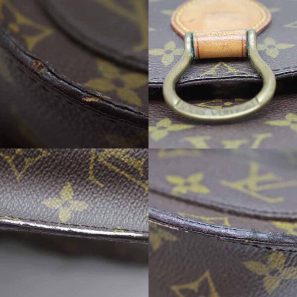 6200 6 Louis Vuitton Saint Cloud GM Shoulder Bag Monogram Canvas Brown