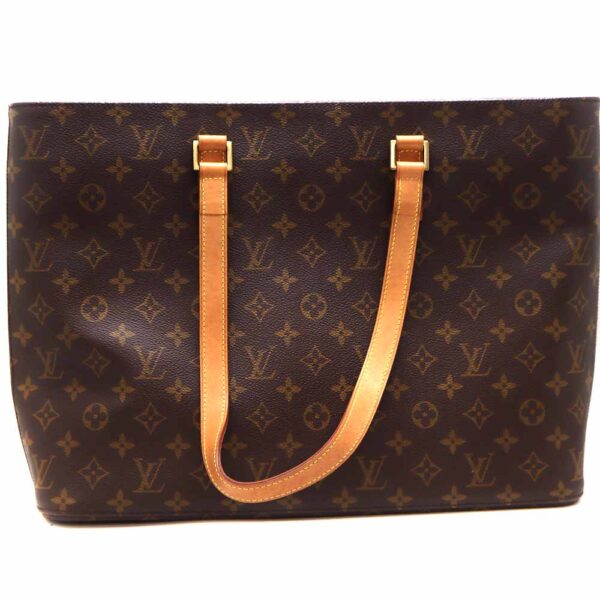 6203 2 Louis Vuitton Luco Tote Bag Monogram Canvas Brown