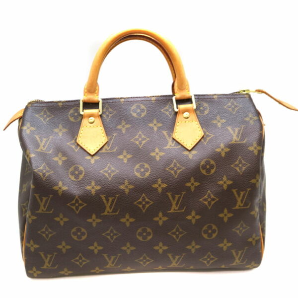 6271 1 Louis Vuitton Speedy 30 Handbag Monogram Brown