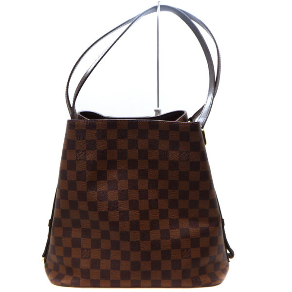 6353 2 Louis Vuitton Cavalli Vinton Bag Damier Canvas Brown