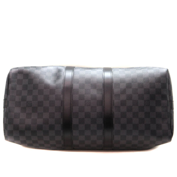 6633 5 Louis Vuitton Keepall Bandouliere 45 Travel Bag Epi Leather Black