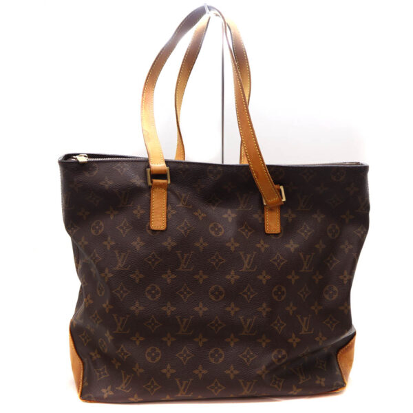 6646 1 Louis Vuitton Cabas Mezzo Tote Bag Monogram Canvas Brown