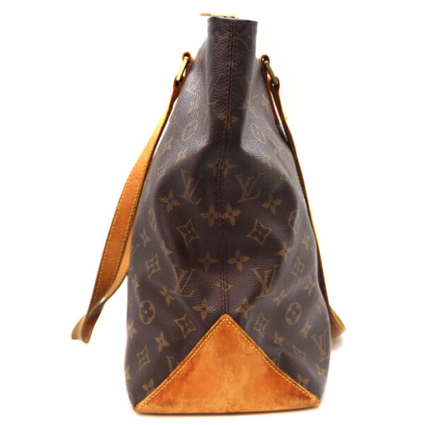 6646 4 Louis Vuitton Cabas Mezzo Tote Bag Monogram Canvas Brown