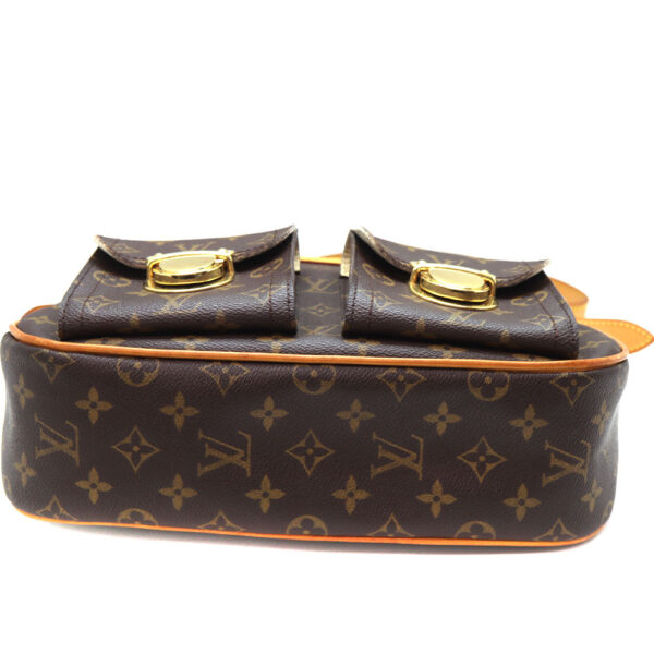 665 5 Louis Vuitton Hudson GM Shoulder Bag Monogram Brown