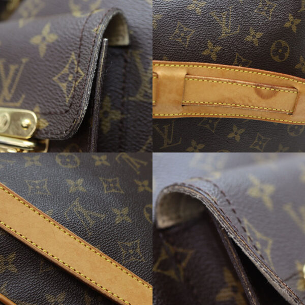 665 9 Louis Vuitton Hudson GM Shoulder Bag Monogram Brown