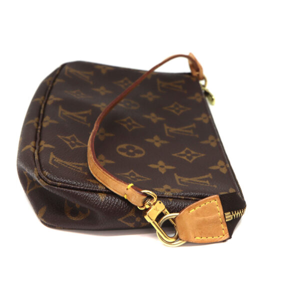 674 3 Louis Vuitton Pochette Accessory Pouch Monogram Canvas Brown