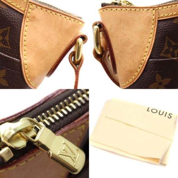 68 12 Louis Vuitton Odeon PM Shoulder Bag Monogram Canvas Brown