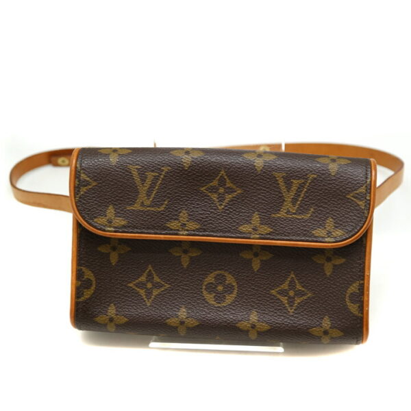 6910 1 Louis Vuitton Pochette Florentine Pouch Monogram Brown