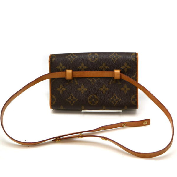 6910 2 Louis Vuitton Pochette Florentine Pouch Monogram Brown